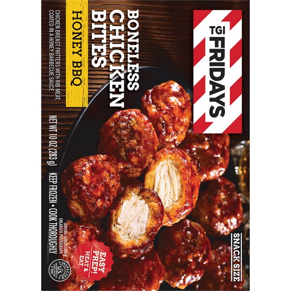 TGI Fridays Honey BBQ Boneless Chicken Bites, 10 OZ