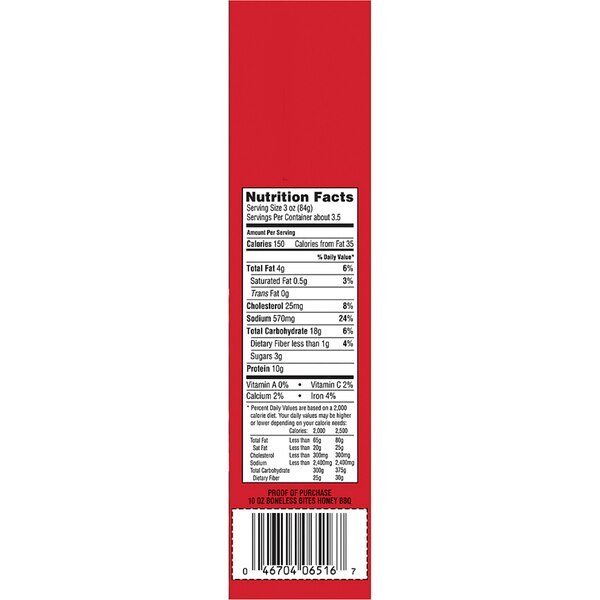 TGI Fridays Honey BBQ Boneless Chicken Bites, 10 OZ