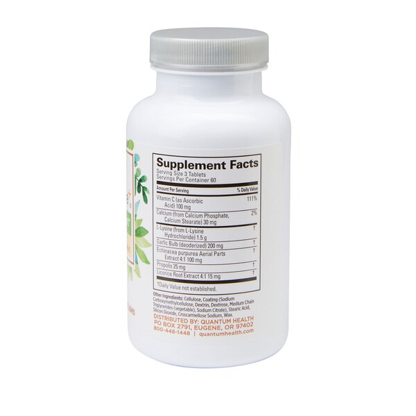 Quantum Health Super Lysine Immune Support, 180 CT