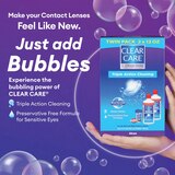Clear Care Cleaning and Disinfecting Solution for Contact Lenses, 12 fl oz, Twin Pack, thumbnail image