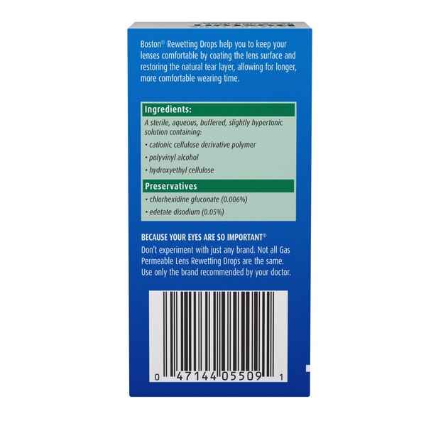 Boston Rewetting Drops, 10 mL