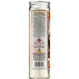Star Candle 8 Inch Saint Anthony of Padua Prayer Candle, White, thumbnail image