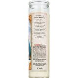 Prayer Candle Co. Miraculous Mother 8-inch Candle, White, thumbnail image