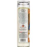 Star Candle 8 Inch Our Lady of Altagracia Prayer Candle, White, thumbnail image