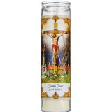 Star Candle Co. 8-Inch Justo Juez Prayer Candle, thumbnail image