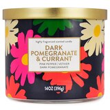Star Candle Co. 3-Wick Candle, Dark Pomegranate & Currant, 14 oz, thumbnail image