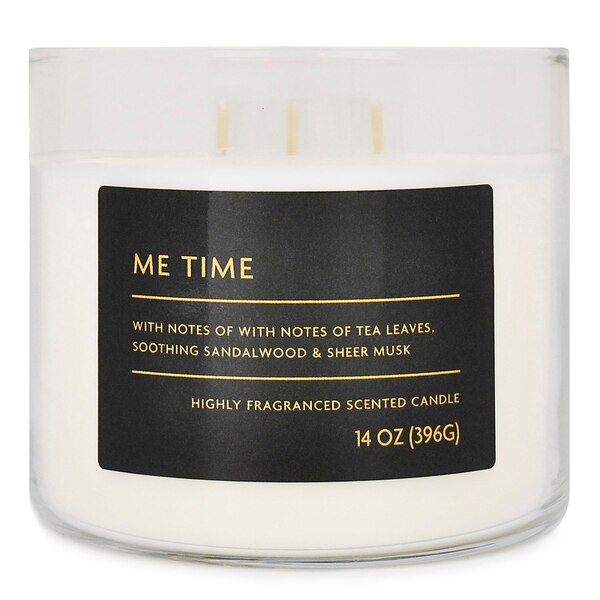 Star Candle Co. 3-Wick Candle, Me Time, 14 oz