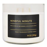 Star Candle Co. 3-Wick Candle, Mindful Minute, 14 oz, thumbnail image