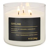 Star Candle Co. 3-Wick Candle, Offline, 14 oz, thumbnail image