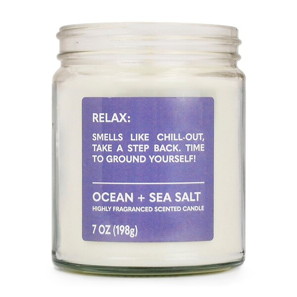 Star Candle Co. 3-Wick Twist Candle, Relax, 7 oz