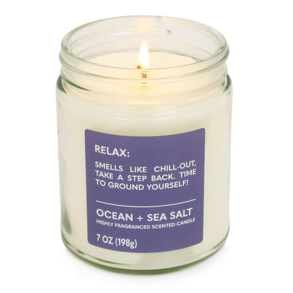 Star Candle Co. 3-Wick Twist Candle, Relax, 7 oz