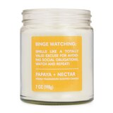 Star Candle Co. 3-Wick Twist Candle, Binge Watching, 7 oz, thumbnail image 2 of 3