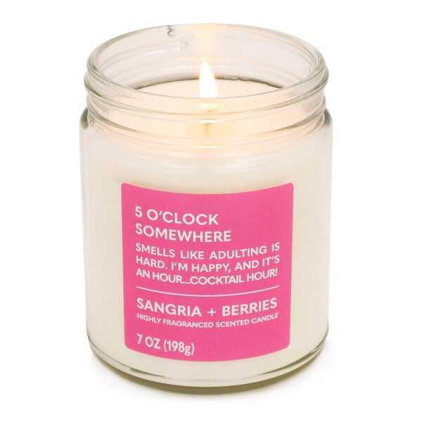 Star Candle Co. 3-Wick Twist Candle, 5 O'Clock Somewhere, 7 oz