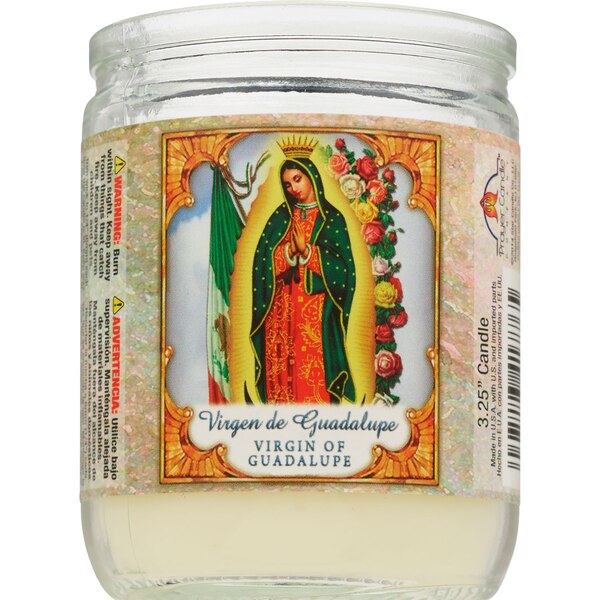 Star Candle Lady of Guadalupe Candle