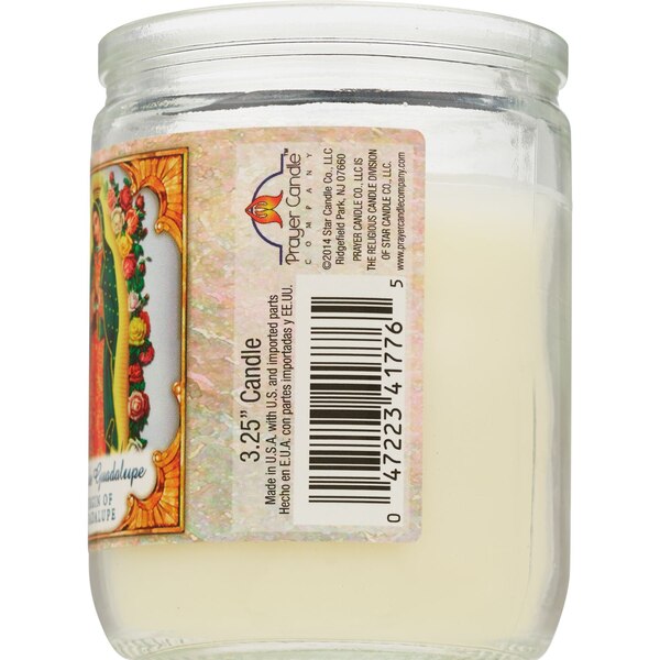 Star Candle Lady of Guadalupe Candle