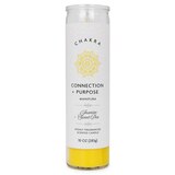 Star Candle Co. 3-Wick Chakra Pillar Candle, Connection & Purpose, 8 in, thumbnail image 1 of 3