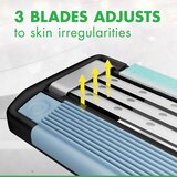 Gillette Mach3 Sensitive 3-Blade Disposable Razors, 3 CT, thumbnail image