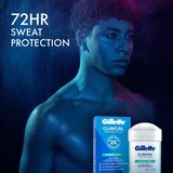Gillette Clinical Protection 72-Hour Antiperspirant & Deodorant Stick, Ultimate Fresh, 1.7 OZ, thumbnail image