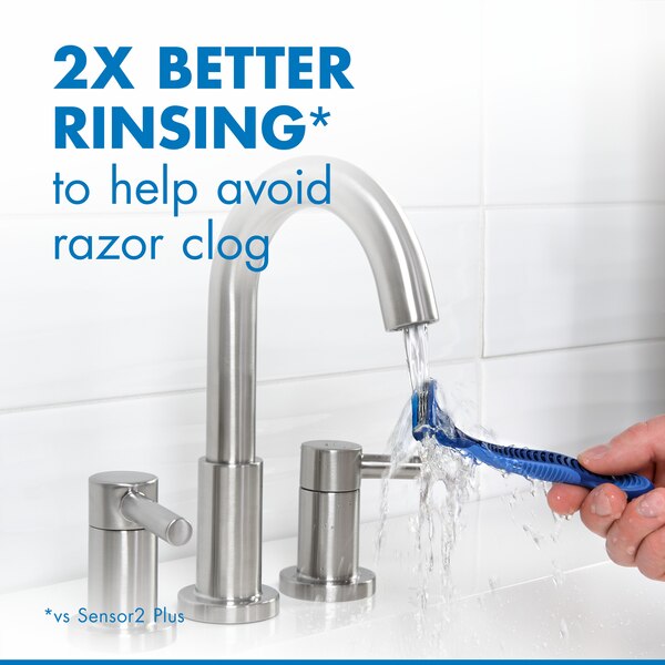 Gillette Sensor3 3-Blade Disposable Razors, 4 CT