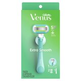 Gillette Venus Extra Smooth 5-Blade Razor + 2 Razor Blade Refills, thumbnail image