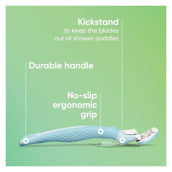 Gillette Venus Extra Smooth 5-Blade Razor + 2 Razor Blade Refills