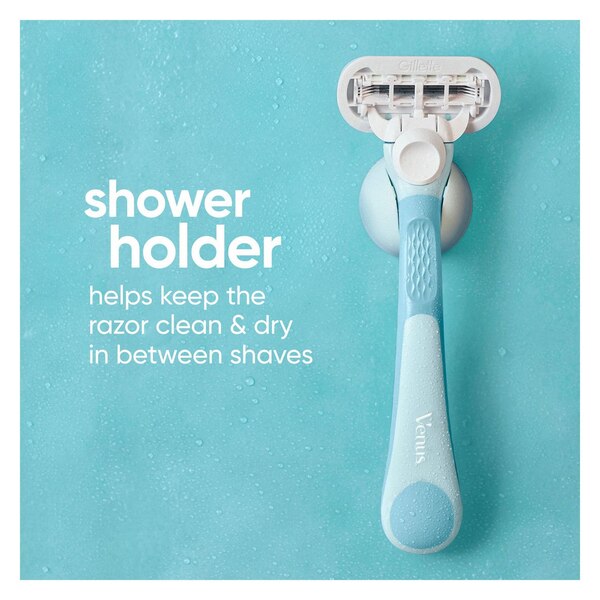 Gillette Venus Extra Smooth 5-Blade Razor + 2 Razor Blade Refills
