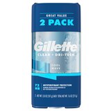 Gillette Clear Gel Antiperspirant & Deodorant Cool Wave, 3.8 OZ, thumbnail image
