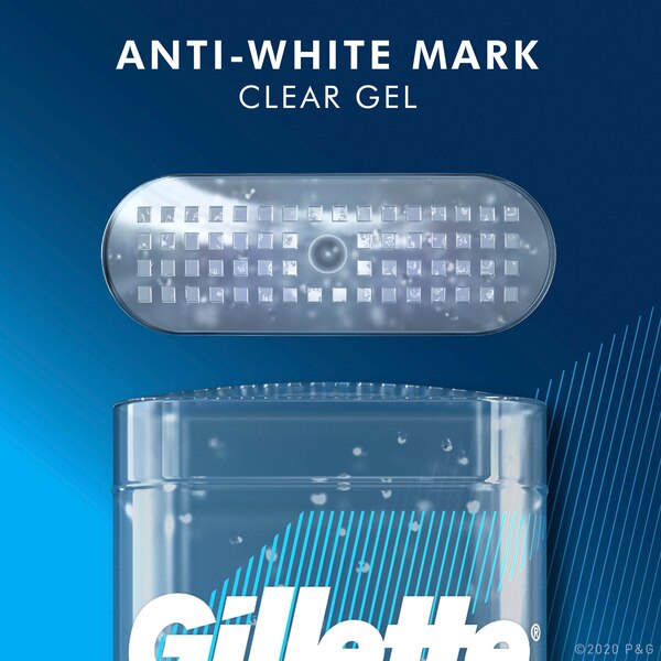 Gillette Clear Gel Antiperspirant & Deodorant Cool Wave, 3.8 OZ