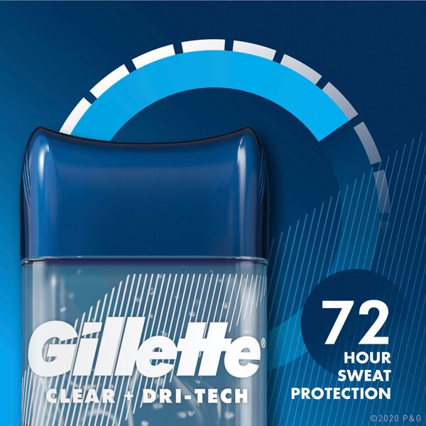 Gillette Clear Gel Antiperspirant & Deodorant Cool Wave, 3.8 OZ