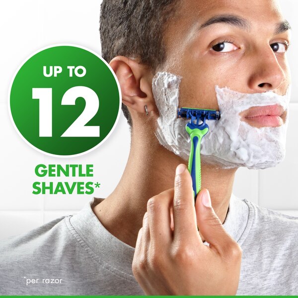 Gillette Sensor3 Sensitive 3-Blade Disposable Razor,  4 CT