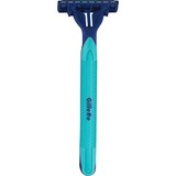 Gillette Sensor2 Plus 2-Blade Lubrastrip Pivot Disposable Razors, 10 CT, thumbnail image 4 of 10