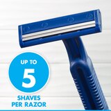Gillette Sensor2 2-Blade Fixed Disposable Razors, 12 CT, thumbnail image