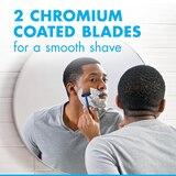 Gillette Sensor2 2-Blade Lubrastrip Fixed Disposable Razors, 12 CT, thumbnail image