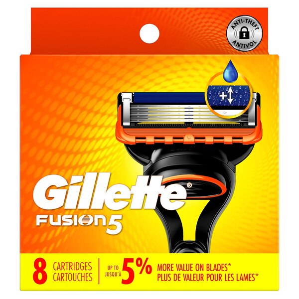 Gillette Fusion5 5-Blade Razor Blades Refills