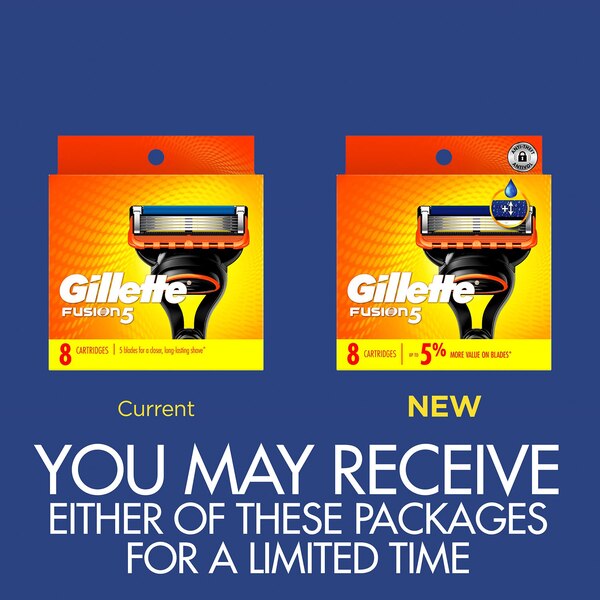 Gillette Fusion5 5-Blade Razor Blades Refills