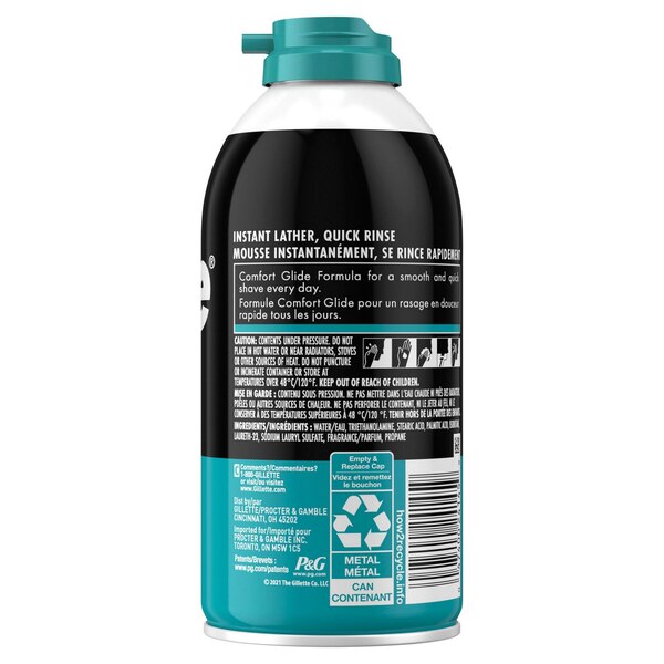Gillette Foamy Sensitive Shave Foam, 11 OZ