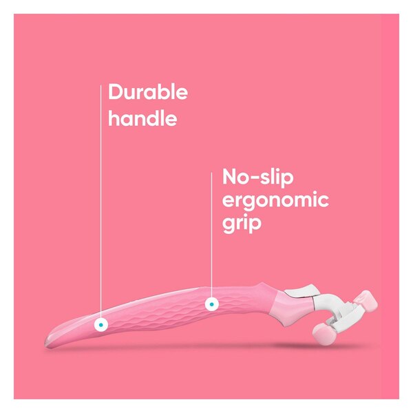 Gillette Venus Comfort Glide White Tea 3-Blade Razor + 2 Razor Blade Refills