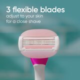 Gillette Venus Comfort Glide White Tea 3-Blade Disposable Razors, 2 CT, thumbnail image