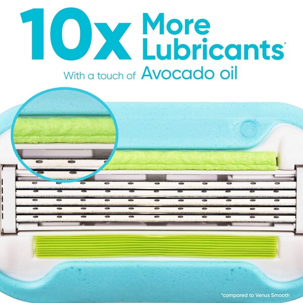 Gillette Venus Extra Smooth 5-Blade Razor Blade Refills