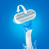Gillette Venus Oceana 3-Blade Disposable Razors, 3 CT, thumbnail image 3 of 7
