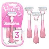 Gillette Venus Sensitive 3-Blade Disposable Razor, 3 CT, thumbnail image