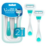 Gillette Venus Extra Smooth Sensitive 5-Blade Disposable Razors, 2 CT, thumbnail image 1 of 13