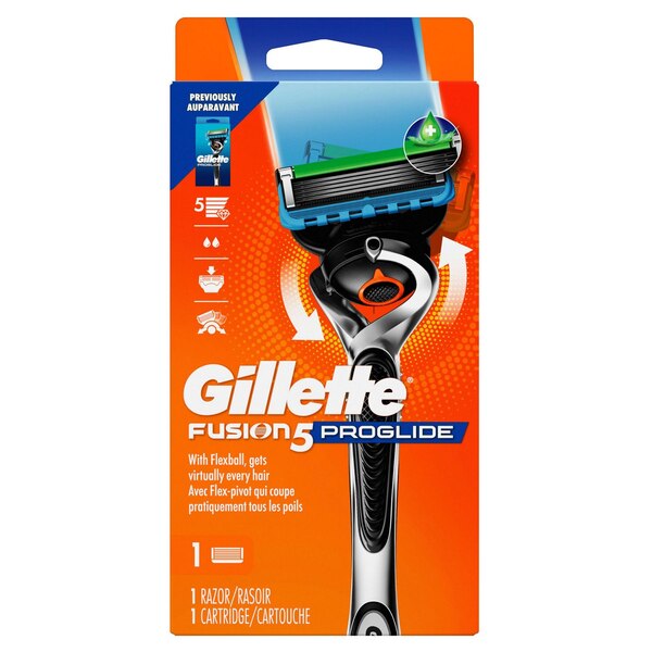 Gillette ProGlide 5-Blade Razor + 1 Blade Refill
