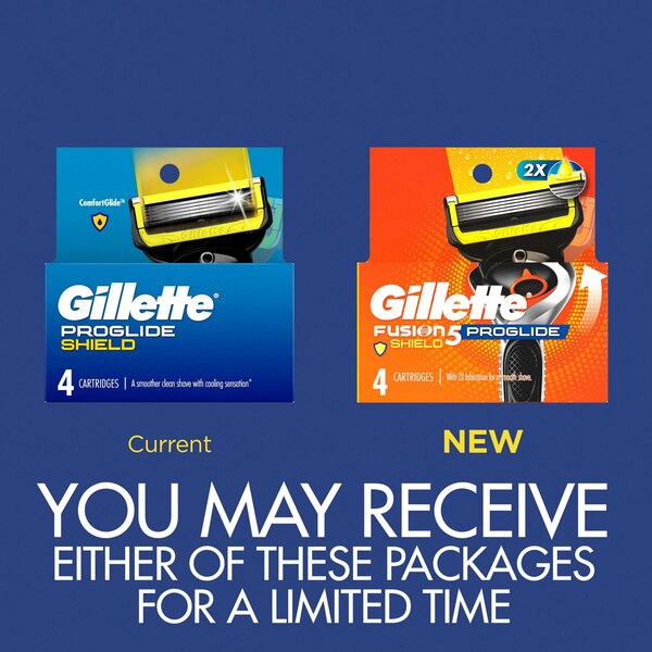 Gillette Proglide Shield 5-Blade Razor Blade Refills