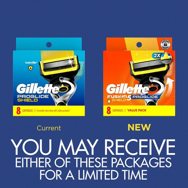 Gillette Proglide Shield 5-Blade Razor Blade Refills