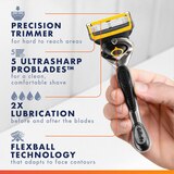 Gillette Proglide Shield 5-Blade Razor Blade Refills, thumbnail image