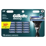 Gillette Mach3 3-Blade Razor Blade Refills, thumbnail image