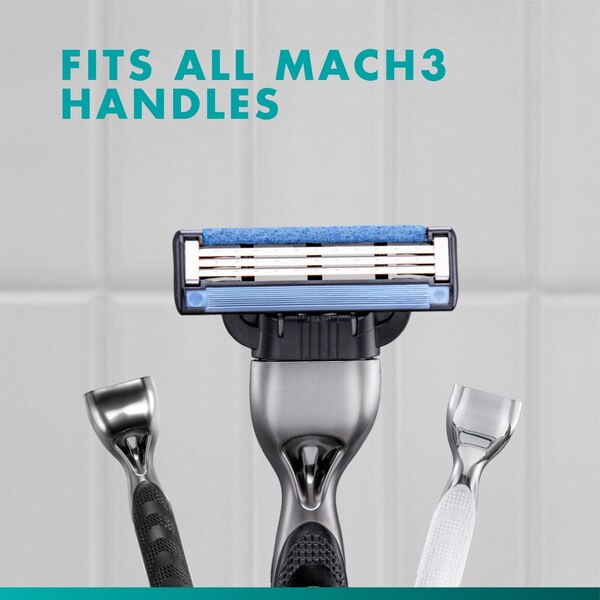 Gillette Mach3 3-Blade Razor Blade Refills