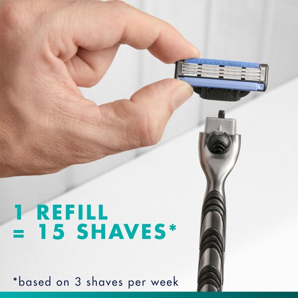 Gillette Mach3 3-Blade Razor Blade Refills