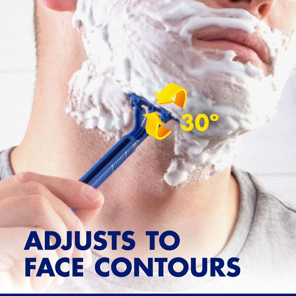 Gillette Sensor2 Plus Pivoting Head Men's Disposable Razors, 5 CT